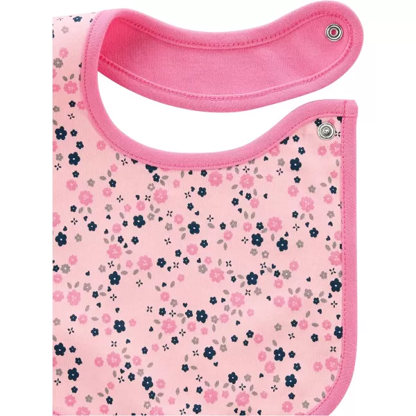 Simple Joys by Carter's Baby Girls' Teething Bibs, Pack of 7