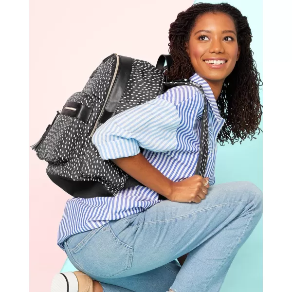 Simple Joys by Carter's Baby Spot On Diaper Backpack, Polka Dot, One Size