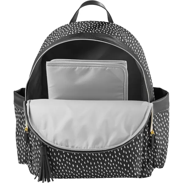 Simple Joys by Carter's Baby Spot On Diaper Backpack, Polka Dot, One Size