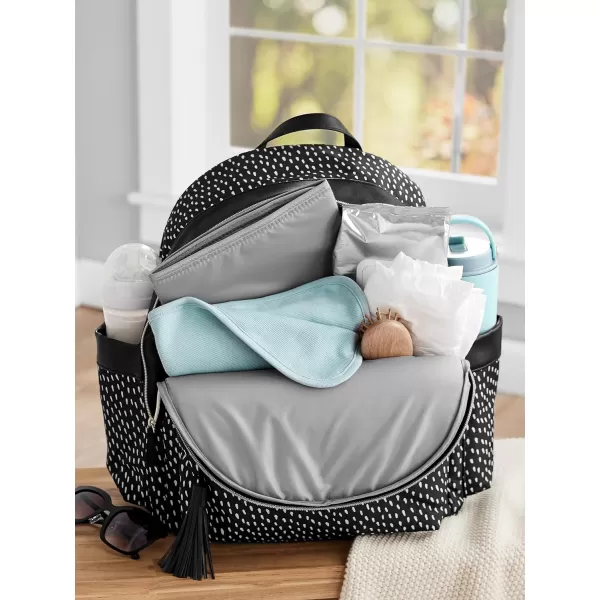 Simple Joys by Carter's Baby Spot On Diaper Backpack, Polka Dot, One Size