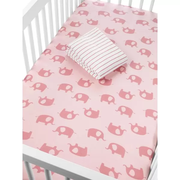 Simple Joys by Carter's Baby's Cotton Crib Sheets, Pack of 2