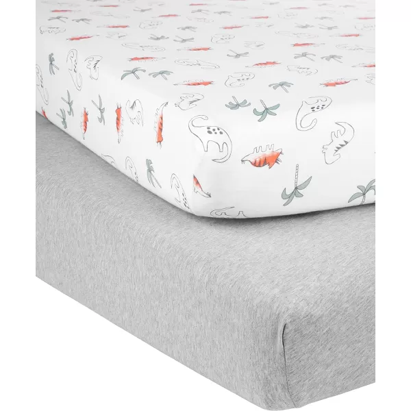 Simple Joys by Carter's Baby's Cotton Crib Sheets, Pack of 2
