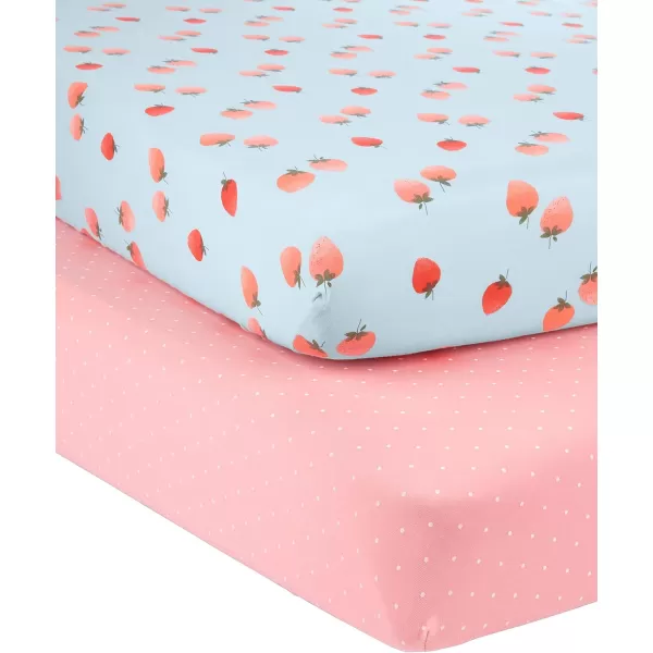 Simple Joys by Carter's Baby's Cotton Crib Sheets, Pack of 2