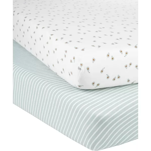Simple Joys by Carter's Baby's Cotton Crib Sheets, Pack of 2