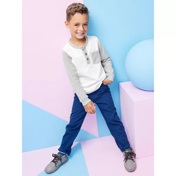 Simple Joys by Carter's Boys' Long-Sleeve Shirts, Pack of 3