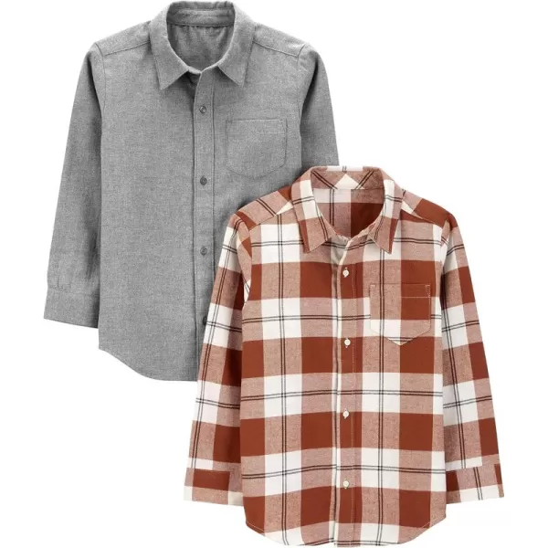 Simple Joys by Carter's Boys' Long-Sleeve Woven Shirt
