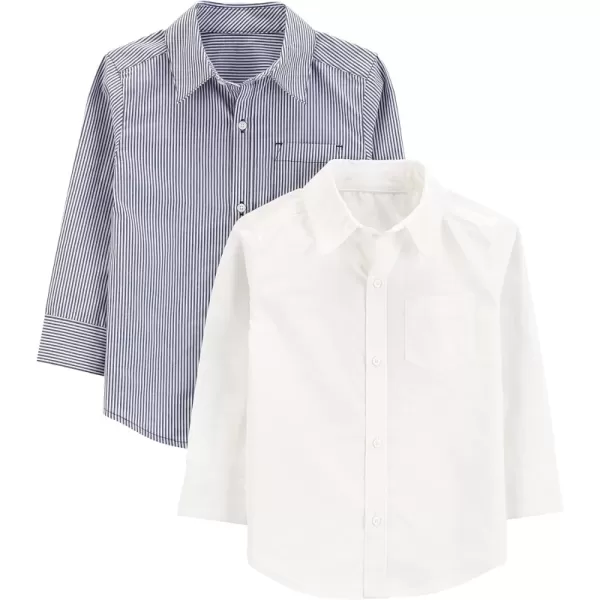 Simple Joys by Carter's Boys' Long-Sleeve Woven Shirt