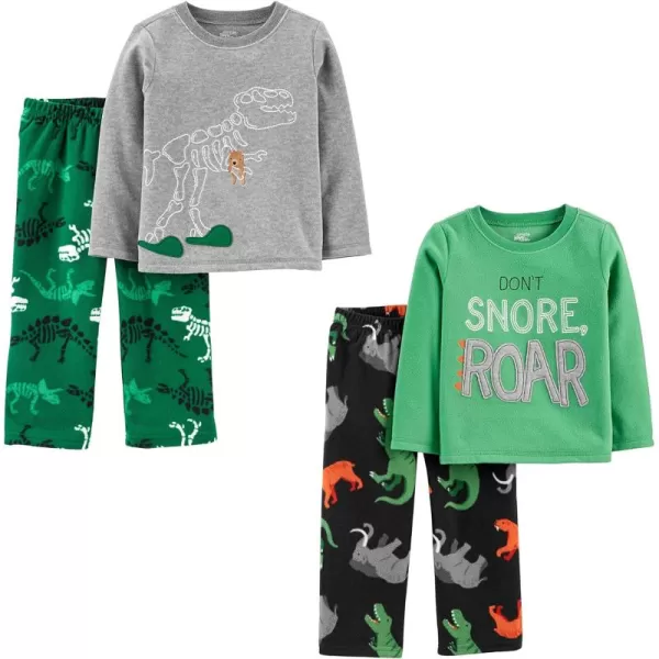 Simple Joys by Carter's Boys and Toddlers' 4-Piece Pajama Set 