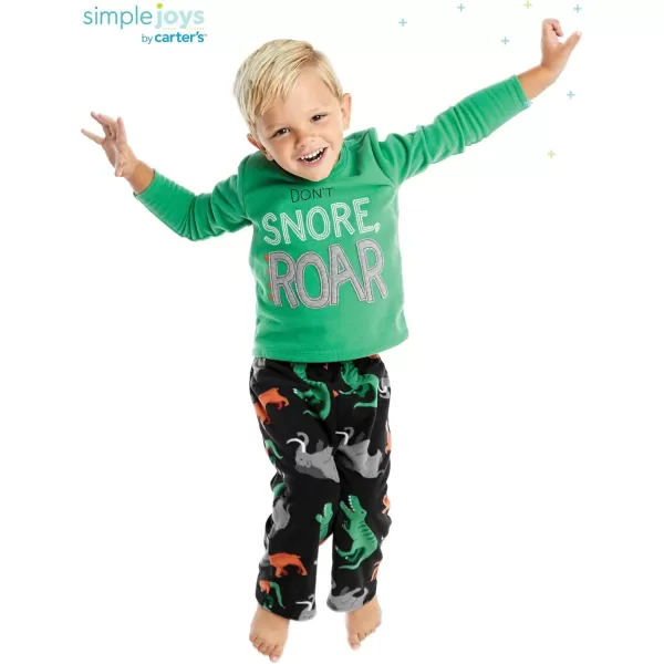 Simple Joys by Carter's Boys and Toddlers' 4-Piece Pajama Set 
