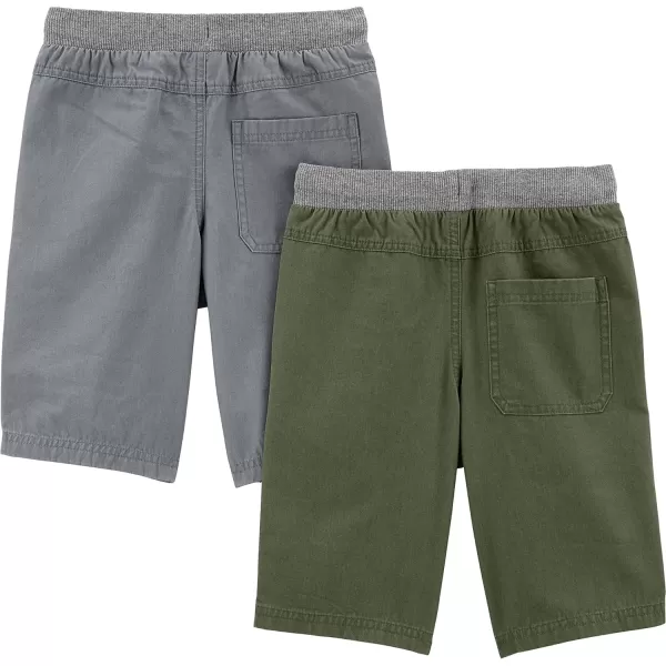 Simple Joys by Carter's Boys and Toddlers' Shorts, Pack of 2