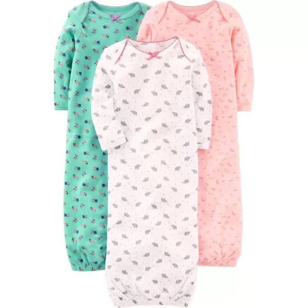 Pink/Mint Green/White