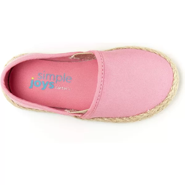 Simple Joys by Carter's Girl's Ari Canvass Espadrille Sneaker