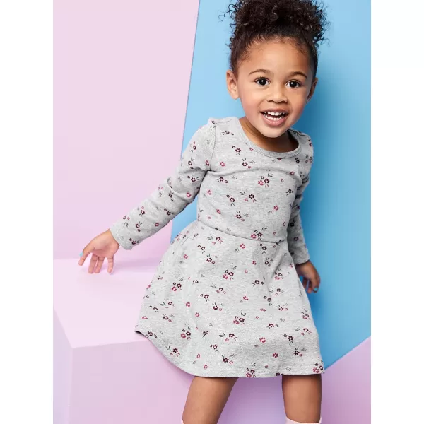 Simple Joys by Carter's Girls' Stretch Rib Dresses, Pack of 2