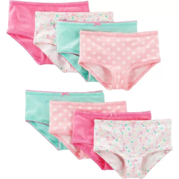 Simple Joys by Carter's Girls' Underwear, Pack of 8