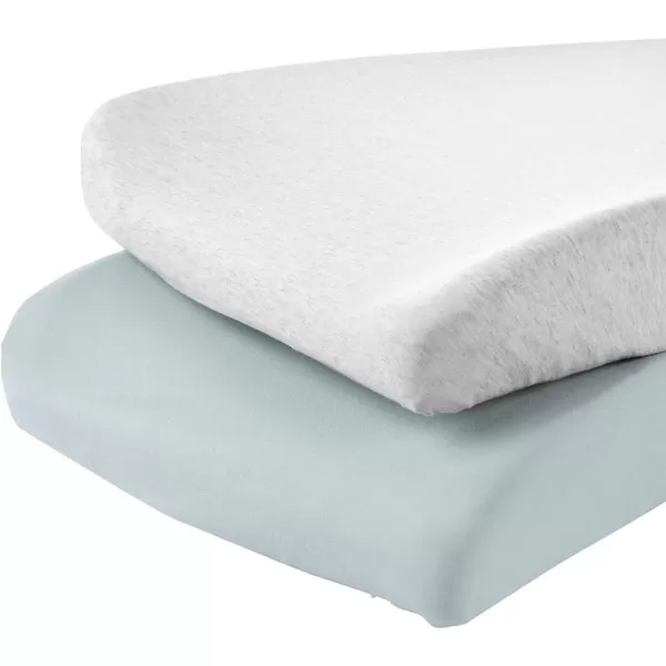 Simple Joys by Carter's Kids' Baby 2-Pack Cotton Changing Pad Covers