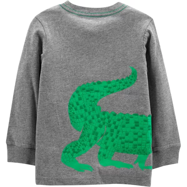 Simple Joys by Carter's Toddler Boys' Graphic Long-Sleeve Tees, Pack of 3