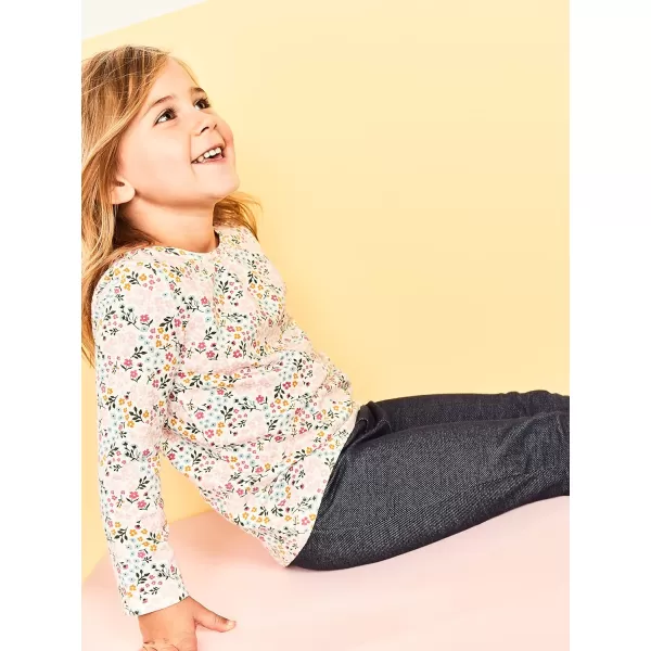 Simple Joys by Carter's Toddler Girls' 4-Piece Top and Vest Set, Pack of 4