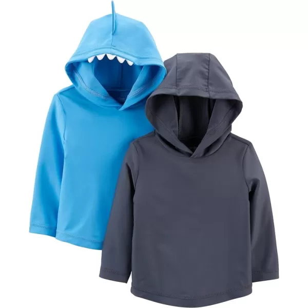 Simple Joys by Carter's Toddlers and Baby Boys' Assorted Rashguard Set, Pack of 2