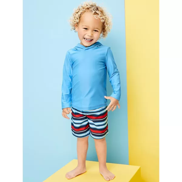 Simple Joys by Carter's Toddlers and Baby Boys' Assorted Rashguard Set, Pack of 2