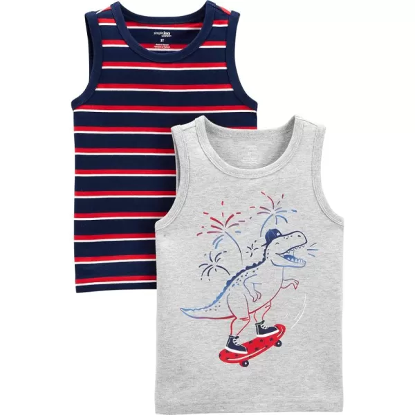 Simple Joys by Carter's Toddlers and Baby Boys' Tank Tops, Multipacks