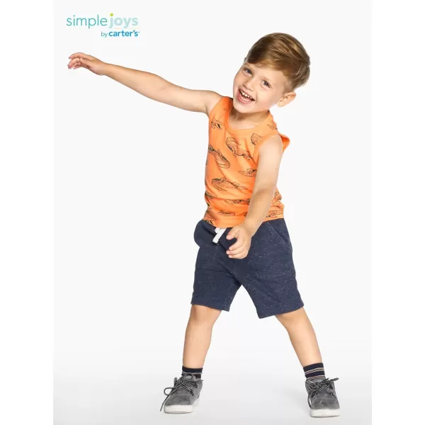 Simple Joys by Carter's Toddlers and Baby Boys' Tank Tops, Multipacks