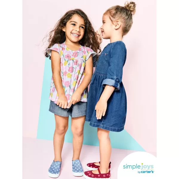 Simple Joys by Carter's Toddlers and Baby Girls' 3-Piece Playwear Set
