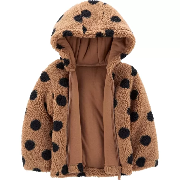 Simple Joys by Carter's Toddlers and Baby Girls' Hooded Sherpa Jacket