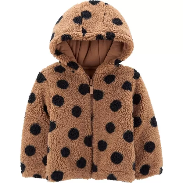 Simple Joys by Carter's Toddlers and Baby Girls' Hooded Sherpa Jacket