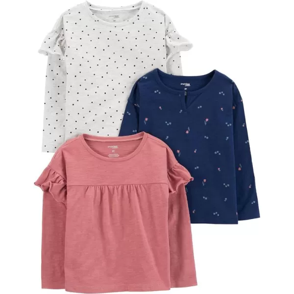 Simple Joys by Carter's Toddlers and Baby Girls' Long-Sleeve Tops