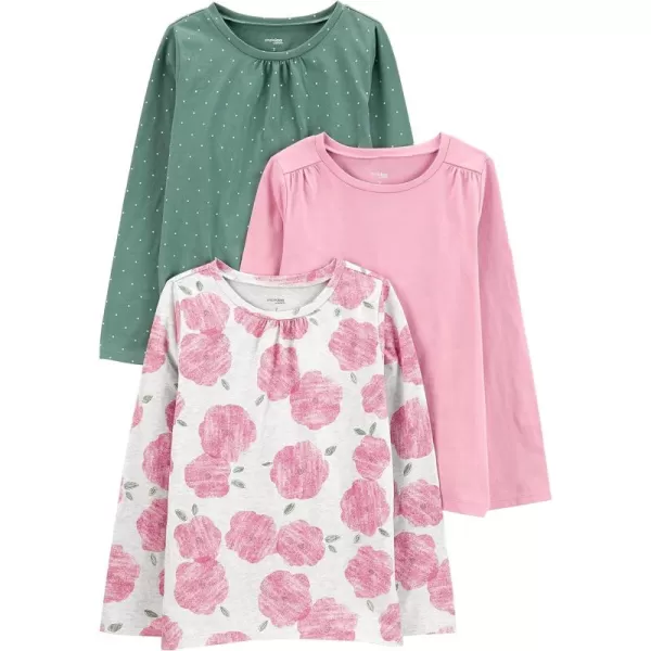 Simple Joys by Carter's Toddlers and Baby Girls' Long-Sleeve Tops