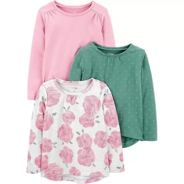 Simple Joys by Carter's Toddlers and Baby Girls' Long-Sleeve Tops