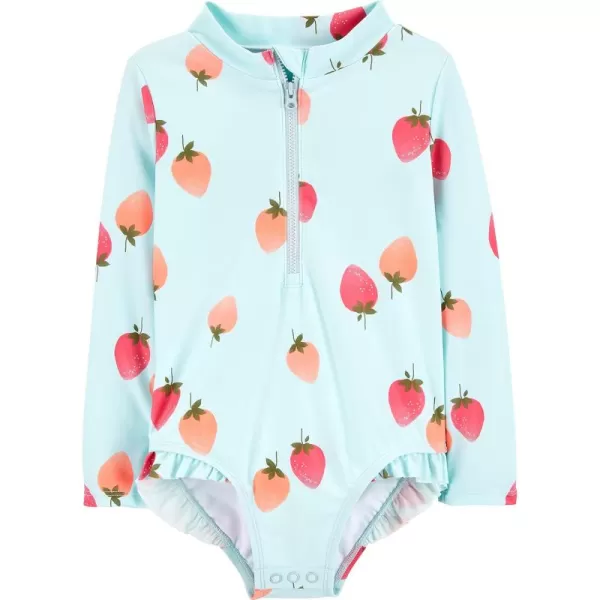Simple Joys by Carter's Toddlers and Baby Girls' One Piece Rashguard