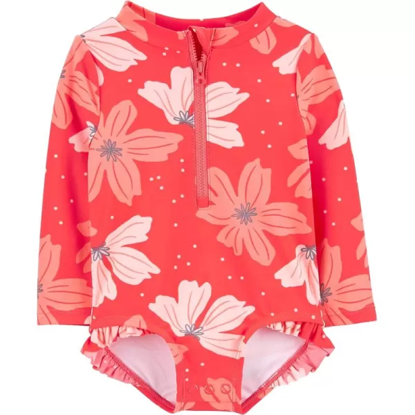 Simple Joys by Carter's Toddlers and Baby Girls' One Piece Rashguard
