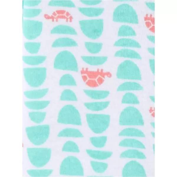 Simple Joys by Carter's Toddlers and Baby Girls' Snug-Fit Footed Cotton Pajamas, Pack of 3