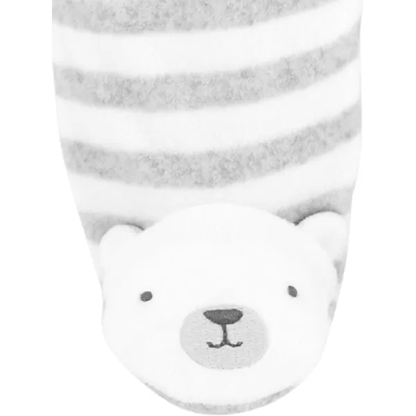 Simple Joys by Carter's Unisex Babies' Fleece Footed Sleep and Play, Pack of 2