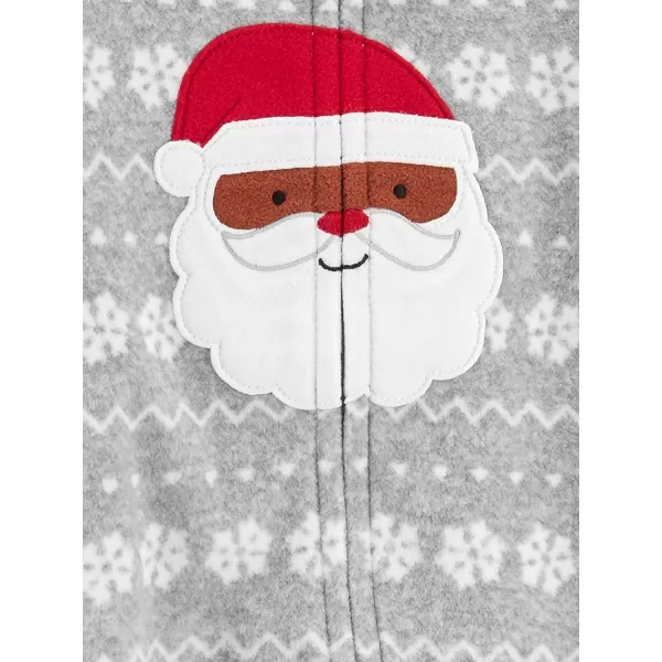Simple Joys by Carter's Unisex Babies' Holiday Fleece Footed Sleep and Play, Pack of 2