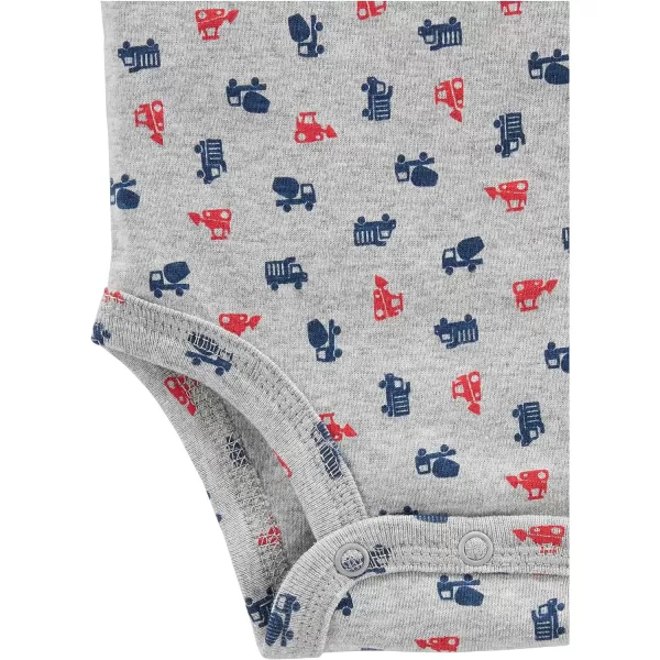 Simple Joys by Carter's Unisex Babies' Long-Sleeve Bodysuit, Pack of 5