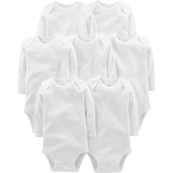 Simple Joys by Carter's Unisex Babies' Long-Sleeve Bodysuit, Pack of 5