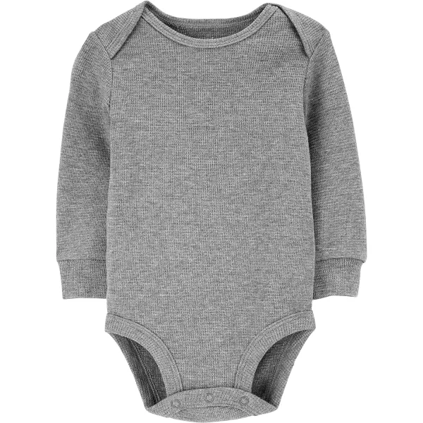 Simple Joys by Carter's Unisex Babies' Long-Sleeve Thermal Bodysuits, Pack of 4