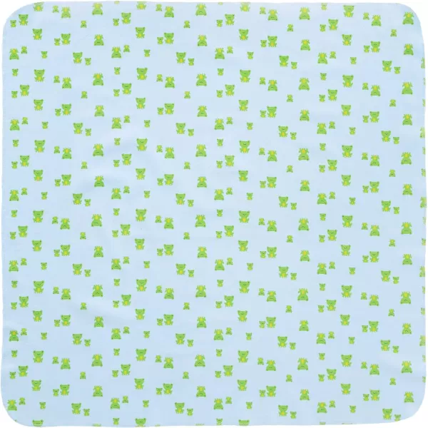 Simple Joys by Carter's Unisex Babies' Muslin Burp Cloths, Pack of 7, Blue/White, One Size