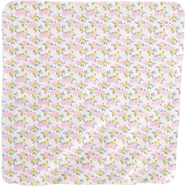 Simple Joys by Carter's Unisex Babies' Muslin burp cloths, Pack of 7, Multicolor/Dinosaur/Dots/Floral/Lemon/Turtle, One Size