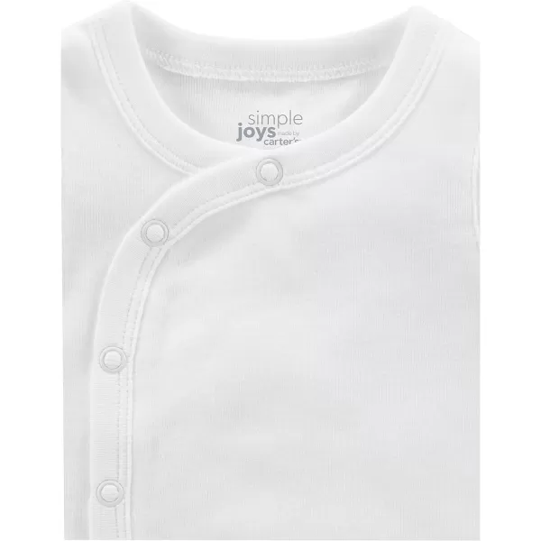 Simple Joys by Carter's Unisex Babies' Short-Sleeve Bodysuit