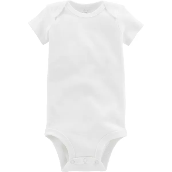 Simple Joys by Carter's Unisex Babies' Short-Sleeve Bodysuit