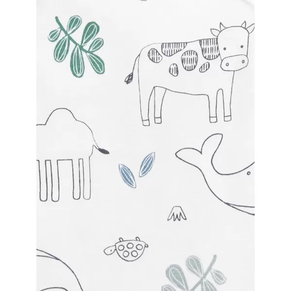 Simple Joys by Carter's Unisex Babies' Short-Sleeve Bodysuit, Multipacks