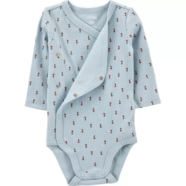 Simple Joys by Carter's Unisex Babies' Textured Bodysuits, Pack of 4
