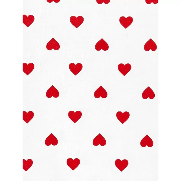 Simple Joys by Carter's Unisex Kids' 3-Piece Snug-Fit Cotton Valentines Pajama Set, Pack of 3
