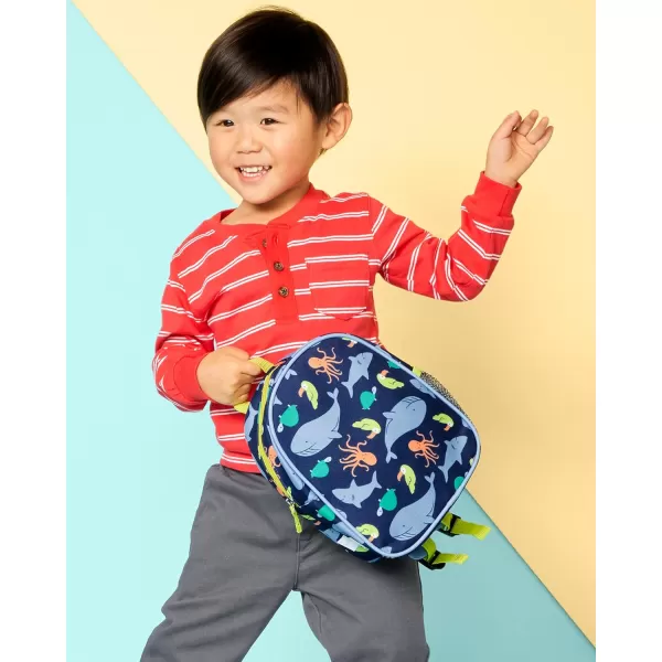 Simple Joys by Carter's Unisex Kid's Mini Backpack, Blue, One Size
