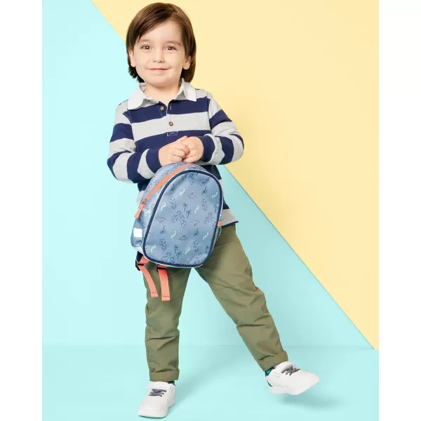 Simple Joys by Carter's Unisex Kid's Mini Backpack, Blue, One Size