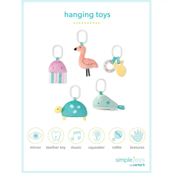Simple Joys by Carter's Unisex Kid's Play Gym, by The Sea, One Size
