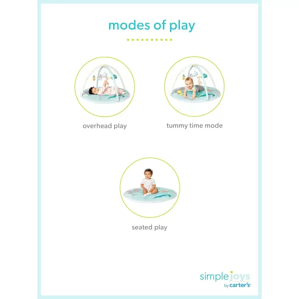 Simple Joys by Carter's Unisex Kid's Play Gym, by The Sea, One Size